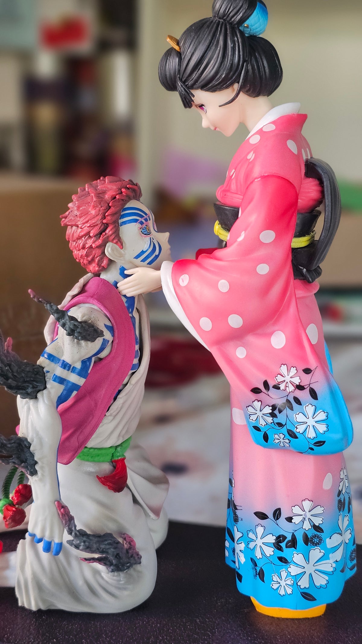 Hakuji (Akaza) & Koyuki Premium Action Figure