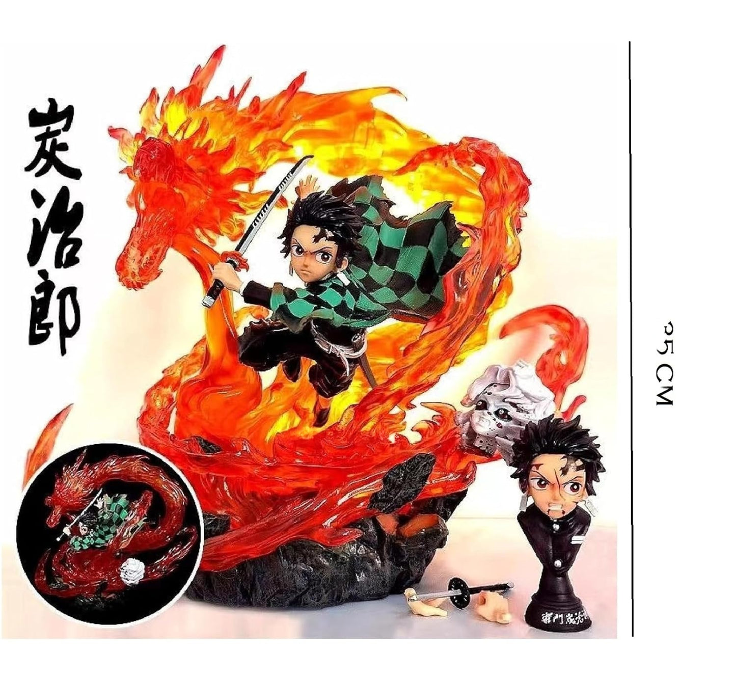 Tanjiro Fire Breathing Premium Figure
