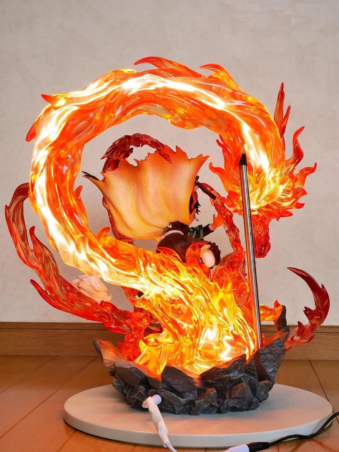 Tanjiro Fire Breathing Premium Figure